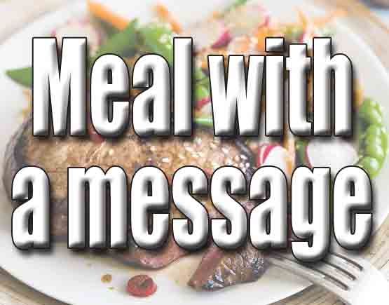Meal With A Message