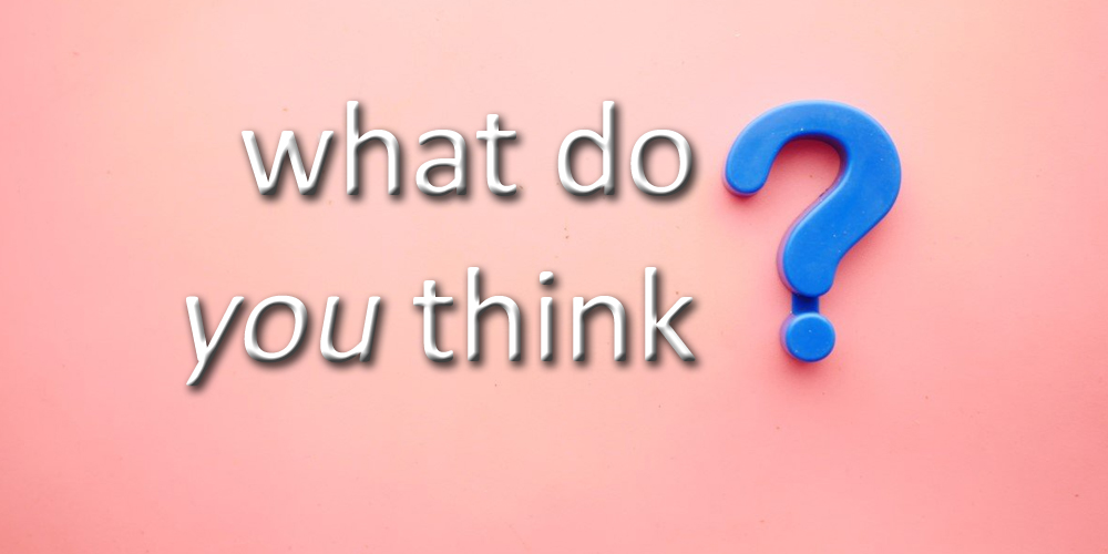 What do you think?